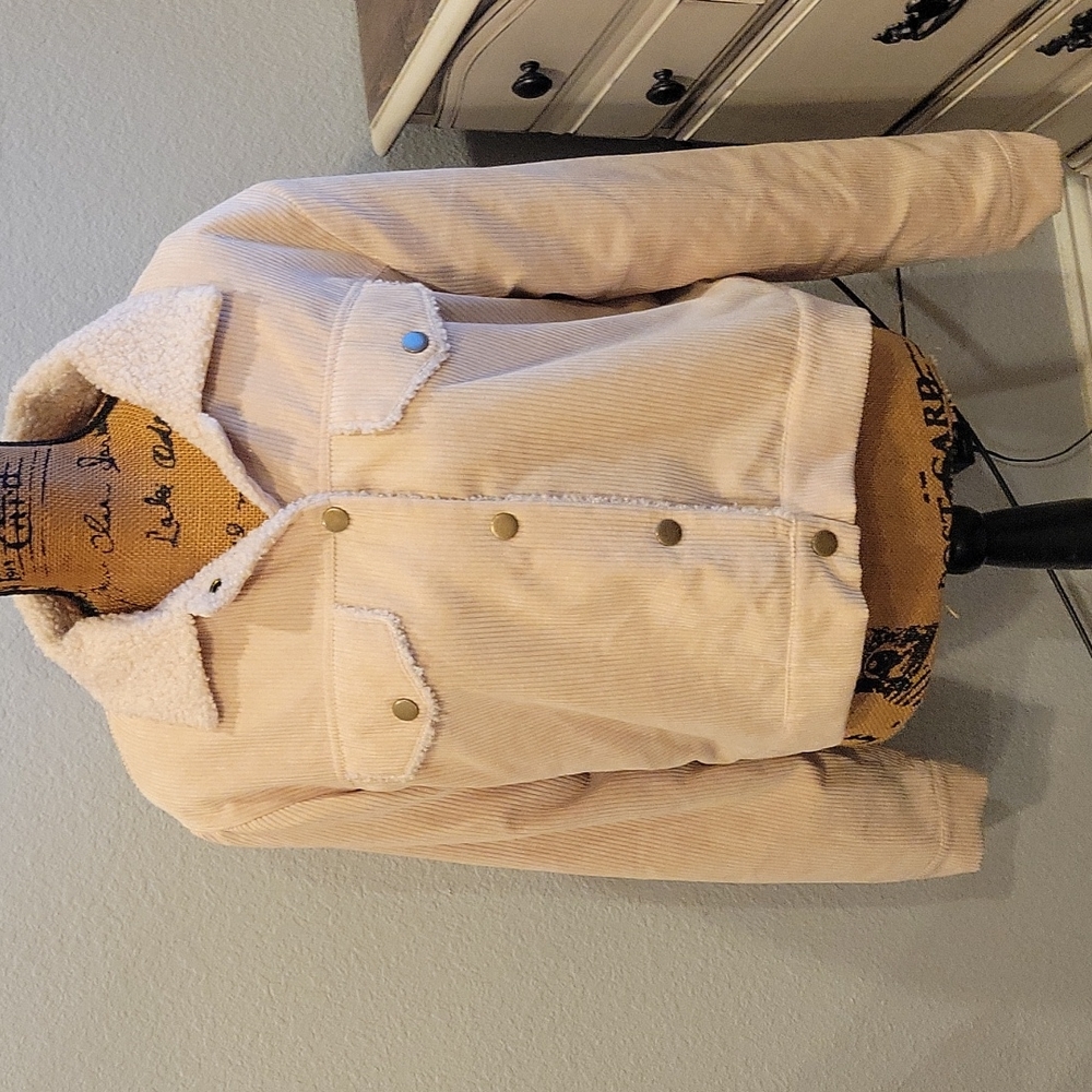 Altar'd State hem and thread brand corduroy jacket